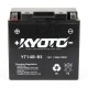 Kyoto - Batterie GT14B-BS SLA-AGM - Sans Entretien - Prête à l'Emploi - Equivalente YT14B-BS